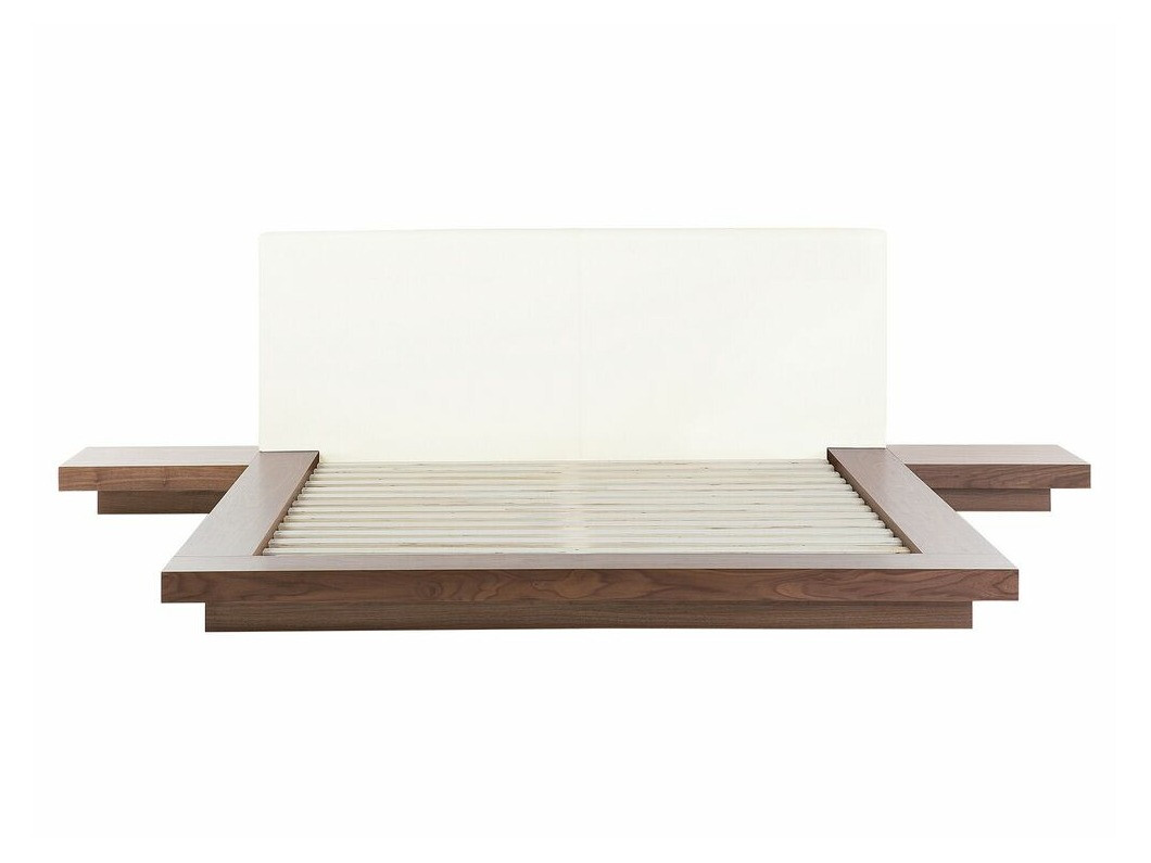 Легло Berwyn 541 (Кафяв) С нощни шкафчета