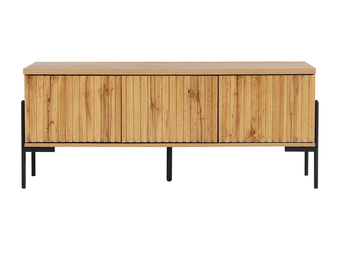 ТВ шкаф Denton 1189 (Черен + Дъб уотан)