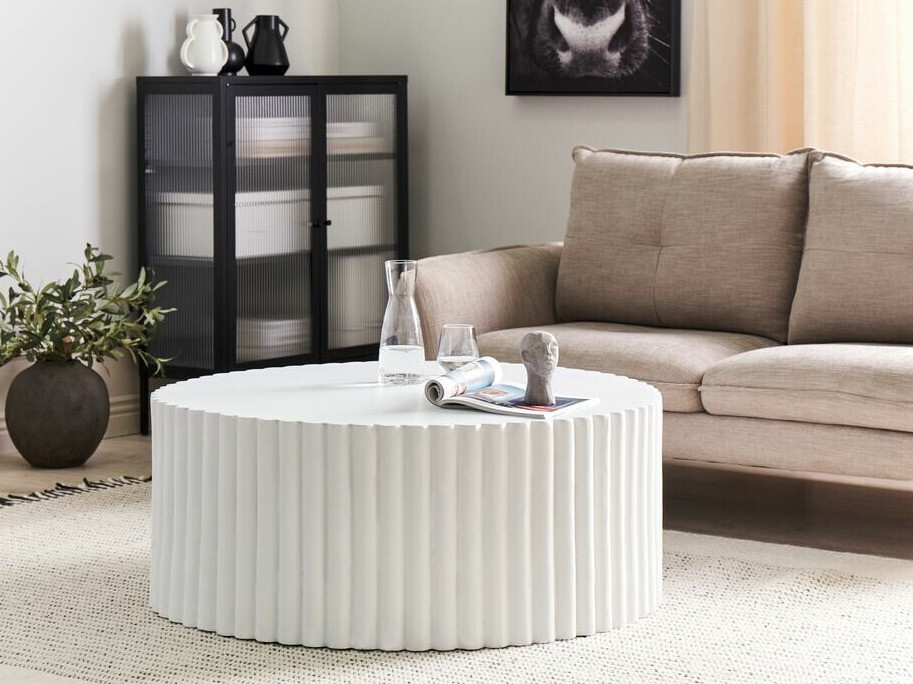 Масичка за кафе Berwyn 2131 (Бял + Terazzo)