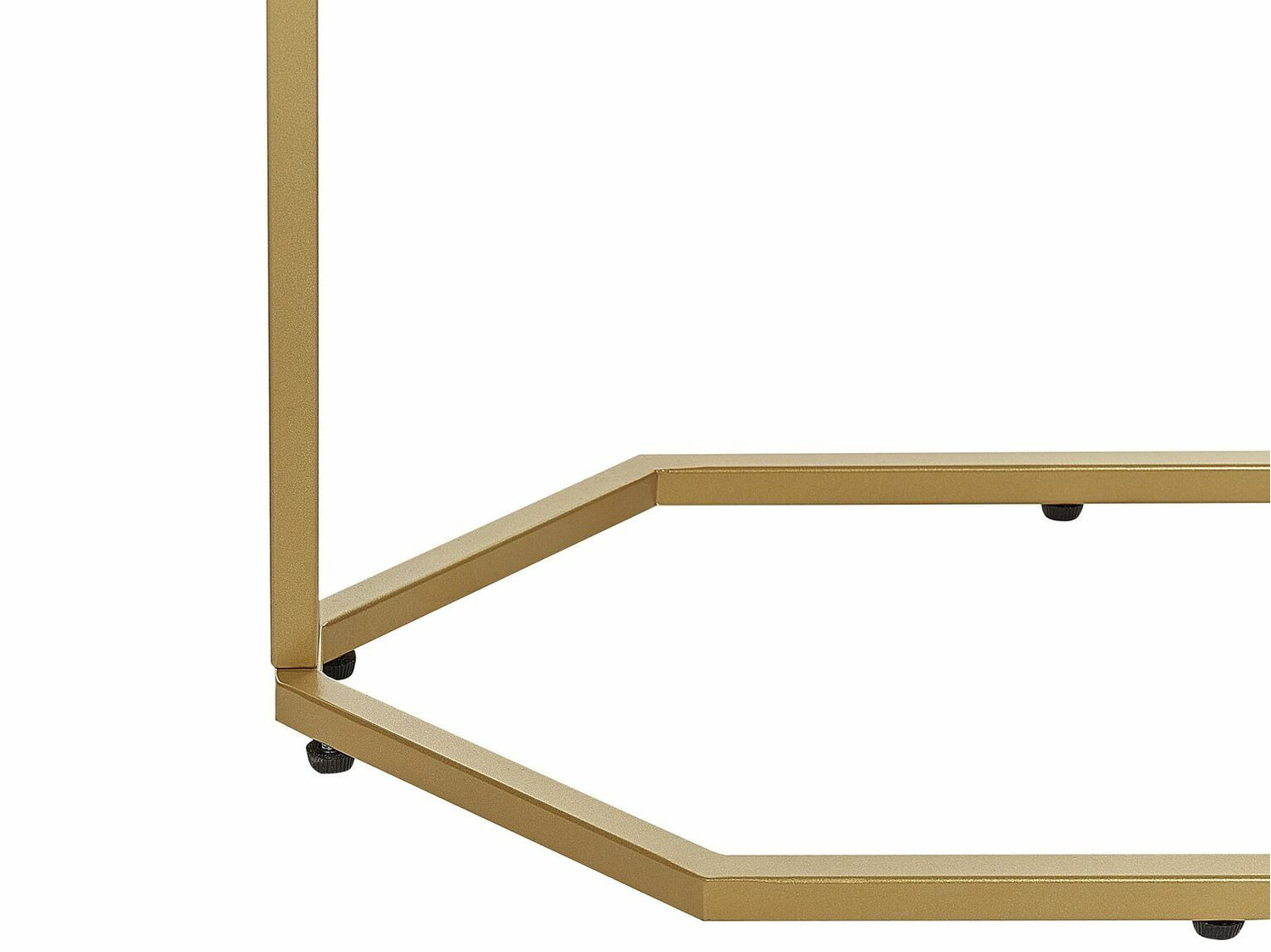 Конзолна маса Berwyn 615 (Златно + Бял мрамор)