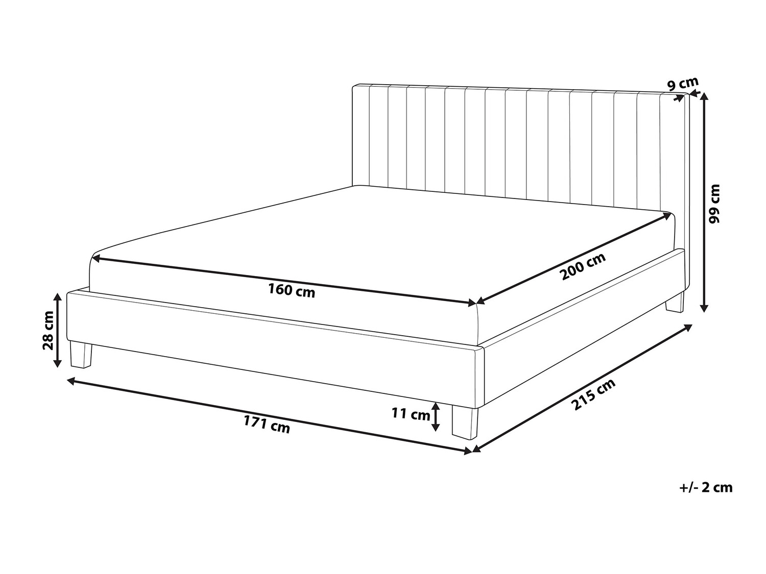 Легло Berwyn 606 (Светло сив)
