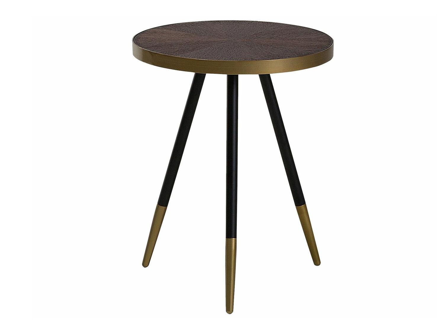 Помощна масичка Berwyn 643 (Златно + Тъмно дърво)