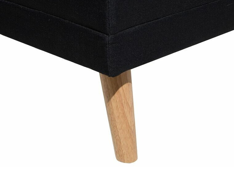 Тапицирана пейка Etlivi 100 (Черен)