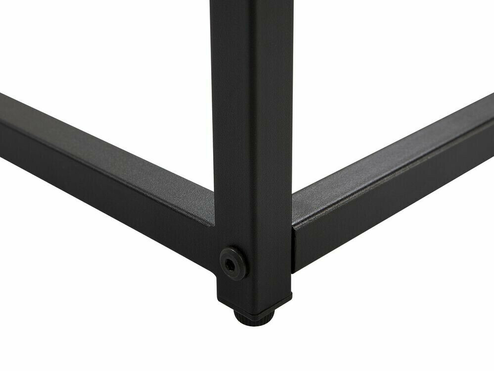 Конзолна маса Berwyn 650 (Черен + Бял мрамор)