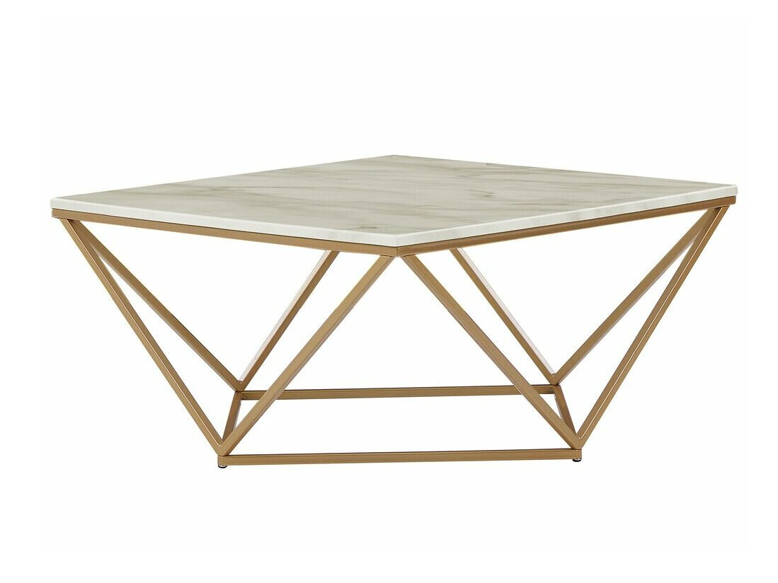 Масичка за кафе Berwyn 644 (Златно + Кафяв мрамор)