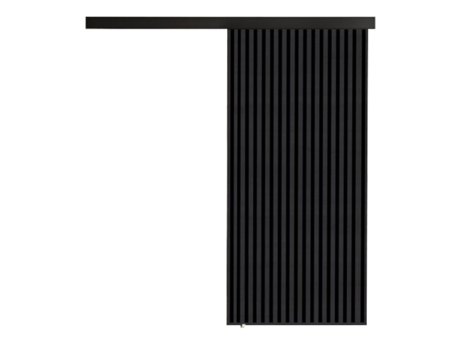 Плъзгаща се врата Dover 203 (Антрацит + Черен)