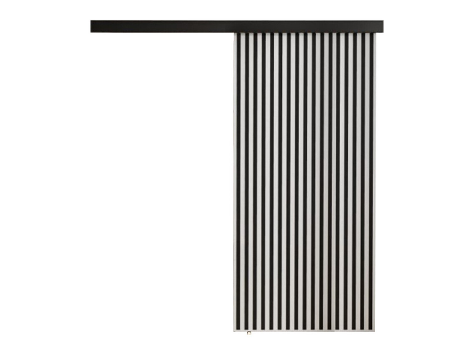 Плъзгаща се врата Dover 203 (Бял + Черен)