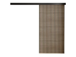 Плъзгаща се врата Dover 204 (Сонома дъб + Черен)