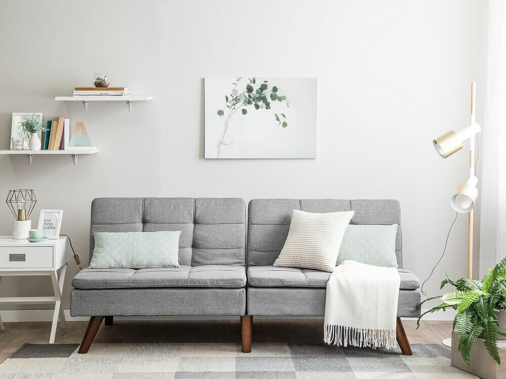 Разтегателен диван Berwyn 654 (Светло сив)