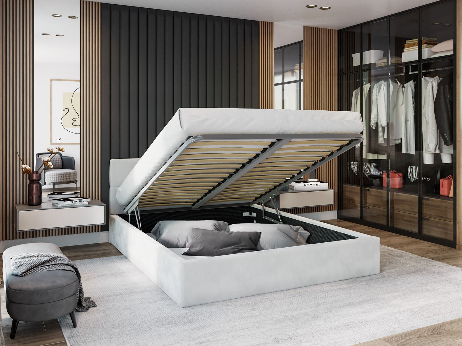 Легло Fairfield 107 (Бял)