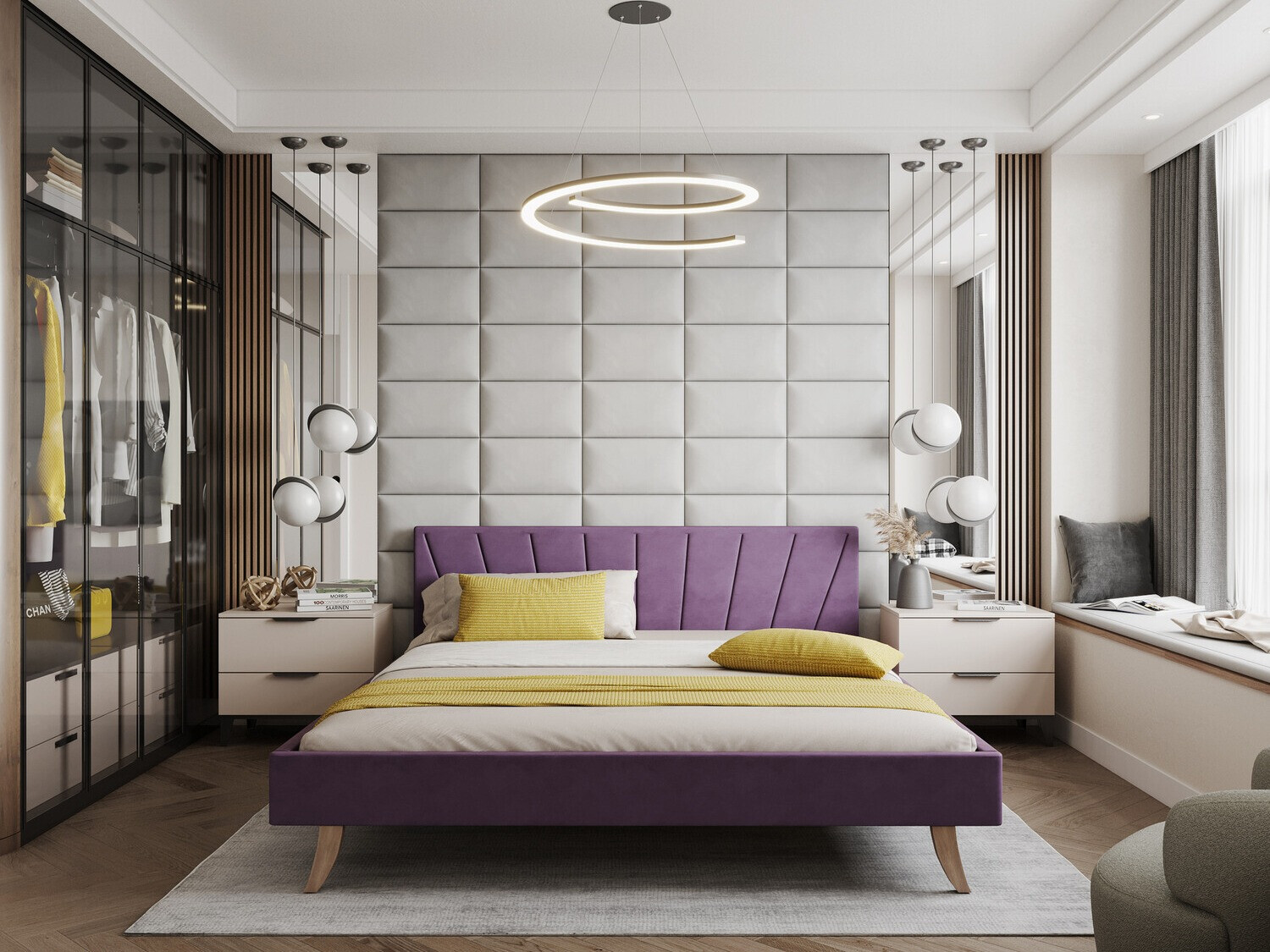 Легло Fairfield 108 (Пурпурен)