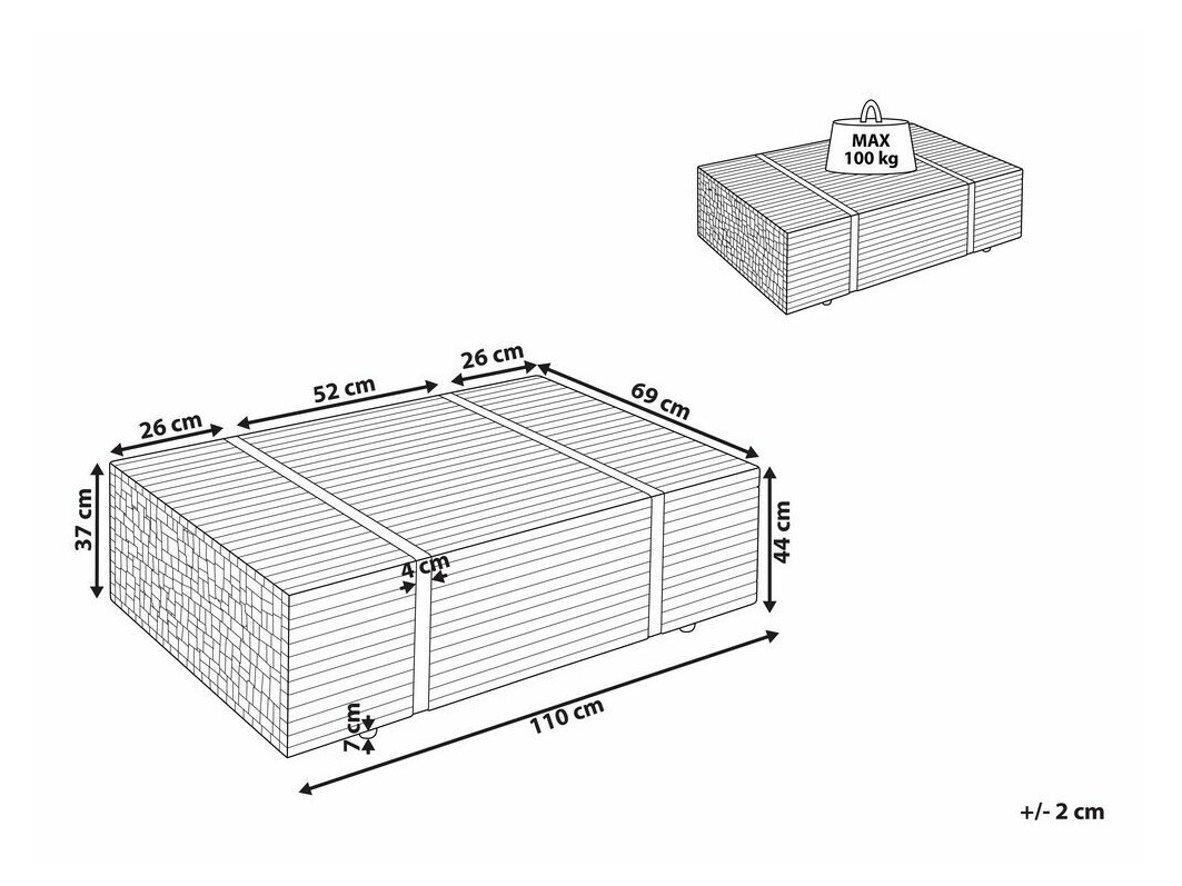 Масичка за кафе Berwyn 698