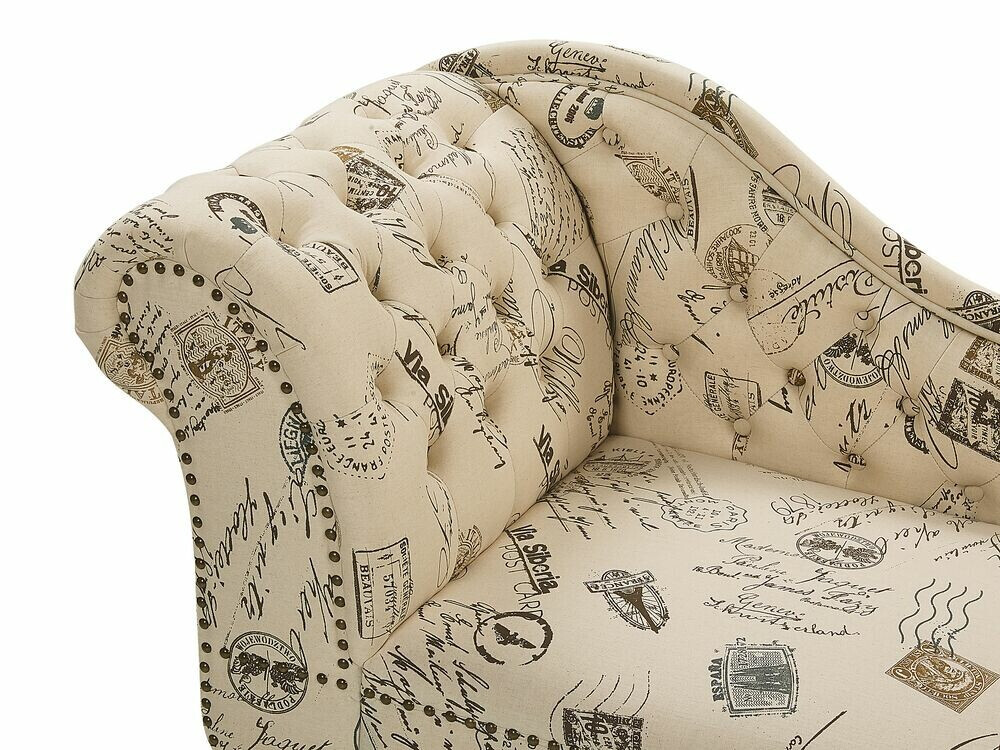 Кушетка Berwyn 708 (Бежов + Черен)