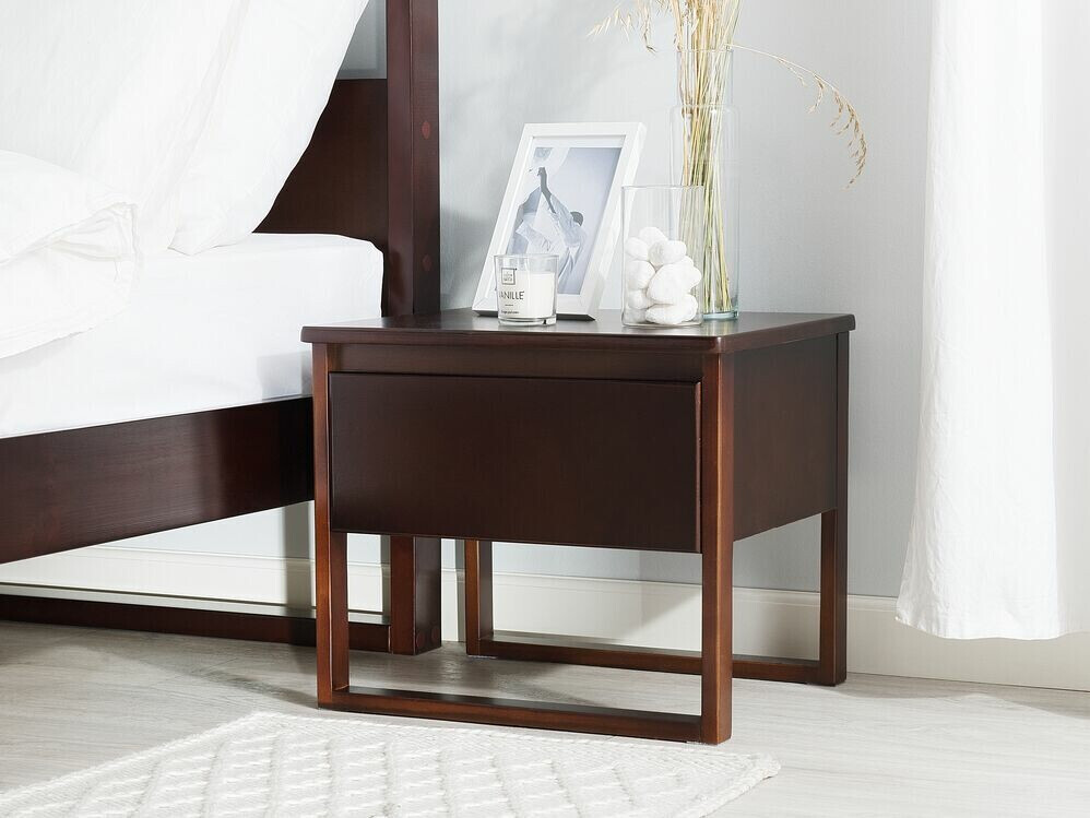 Нощно шкафче Berwyn 753 (Тъмно дърво)