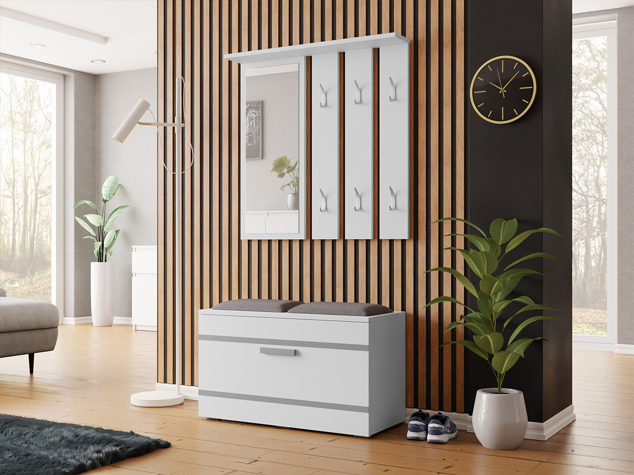 Комплект за антре Ferrus (Бял)