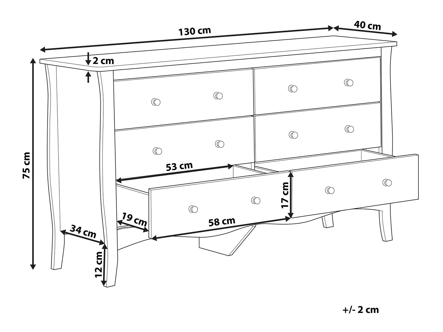 Скрин Berwyn 802 (Черен)