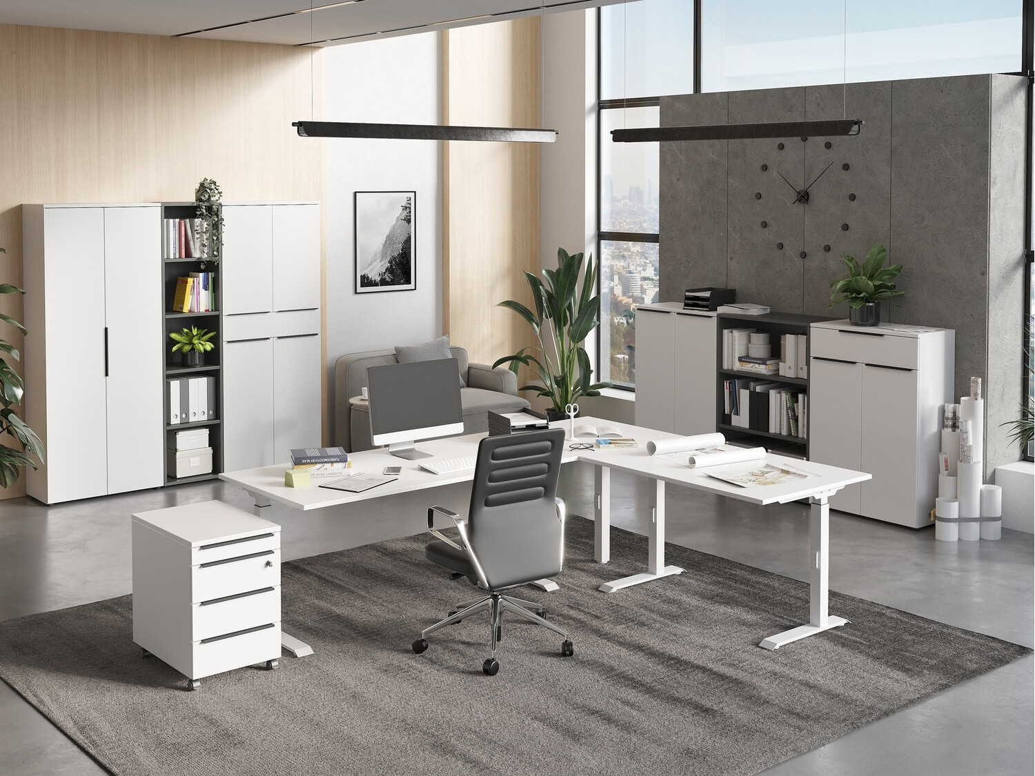 Етажерка Feltoru 102 (Бял)