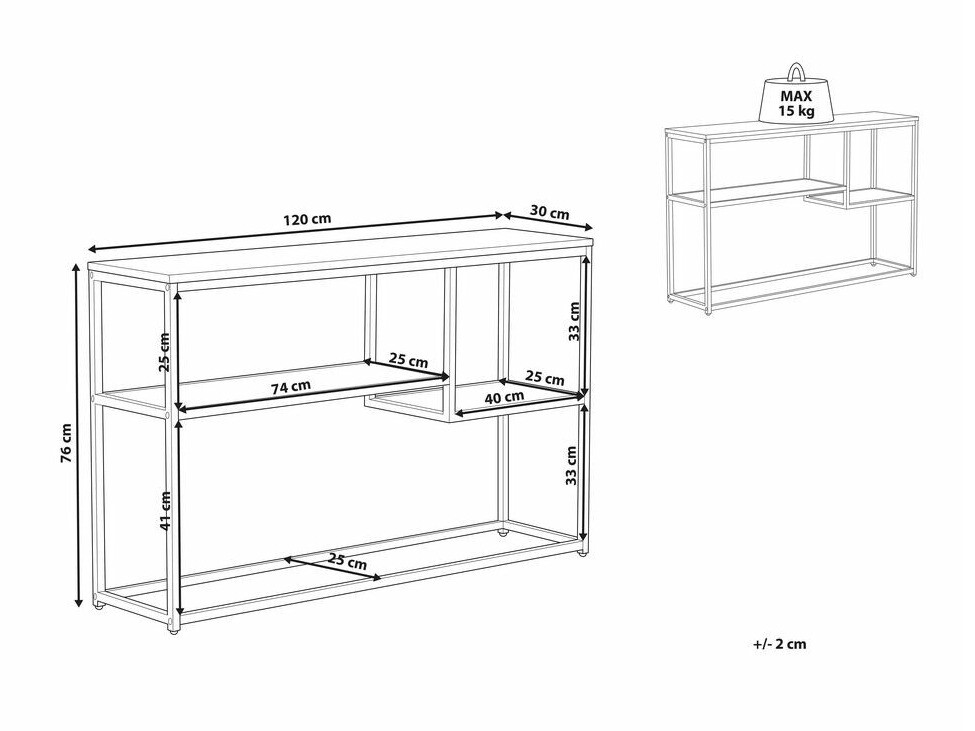 Конзолна маса Berwyn 821