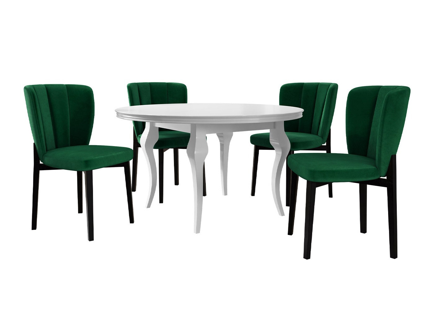 Маса и столове за трапезария Racine 140 (Magic Velvet 2225)