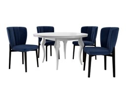 Маса и столове за трапезария Racine 141 (Magic Velvet 2216)