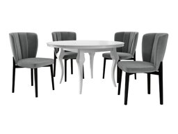 Маса и столове за трапезария Racine 141 (Magic Velvet 2217)