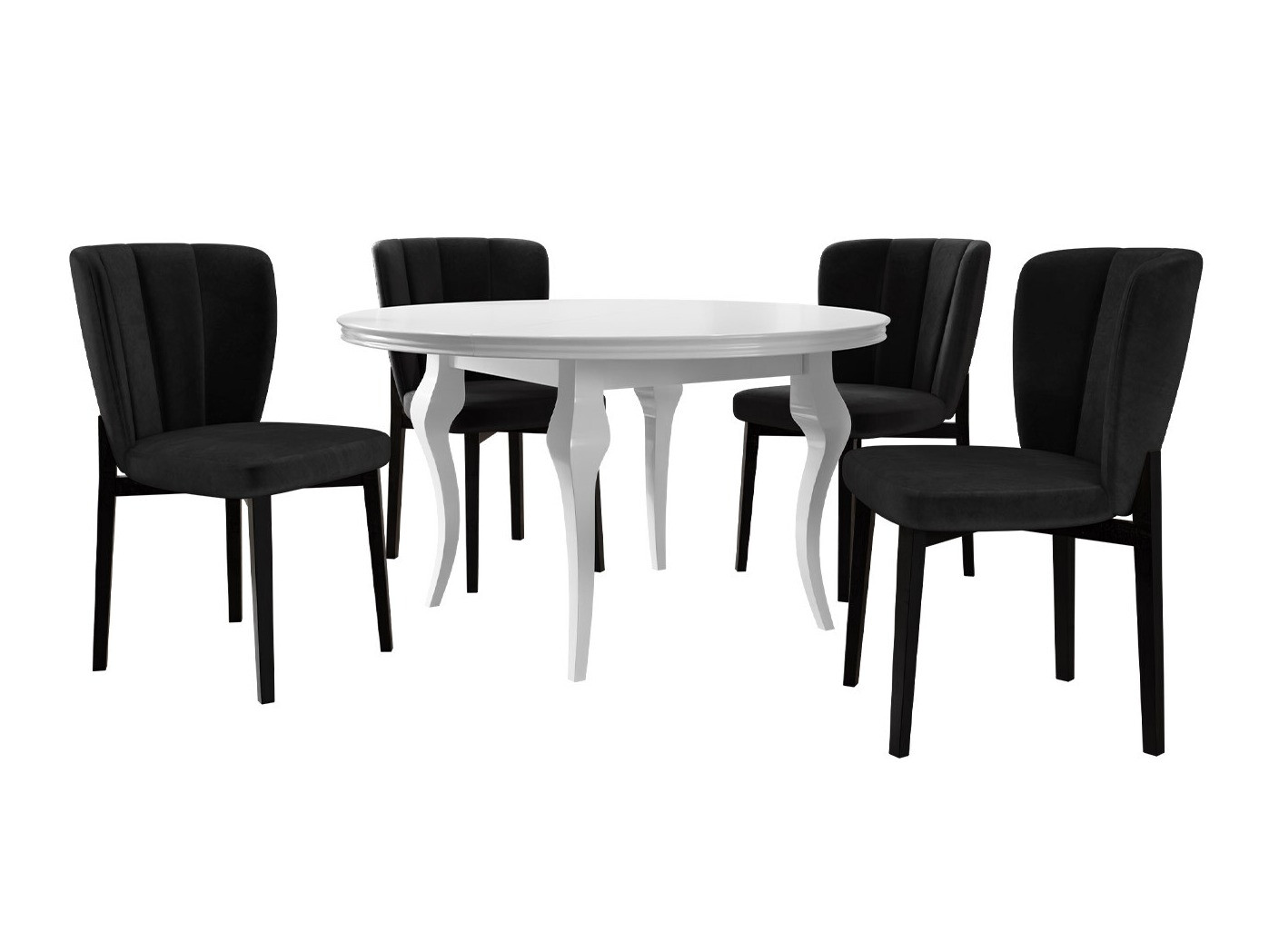 Маса и столове за трапезария Racine 141 (Magic Velvet 2219)