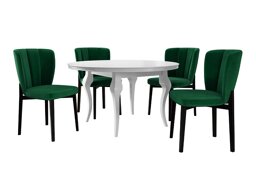 Маса и столове за трапезария Racine 141 (Magic Velvet 2225)