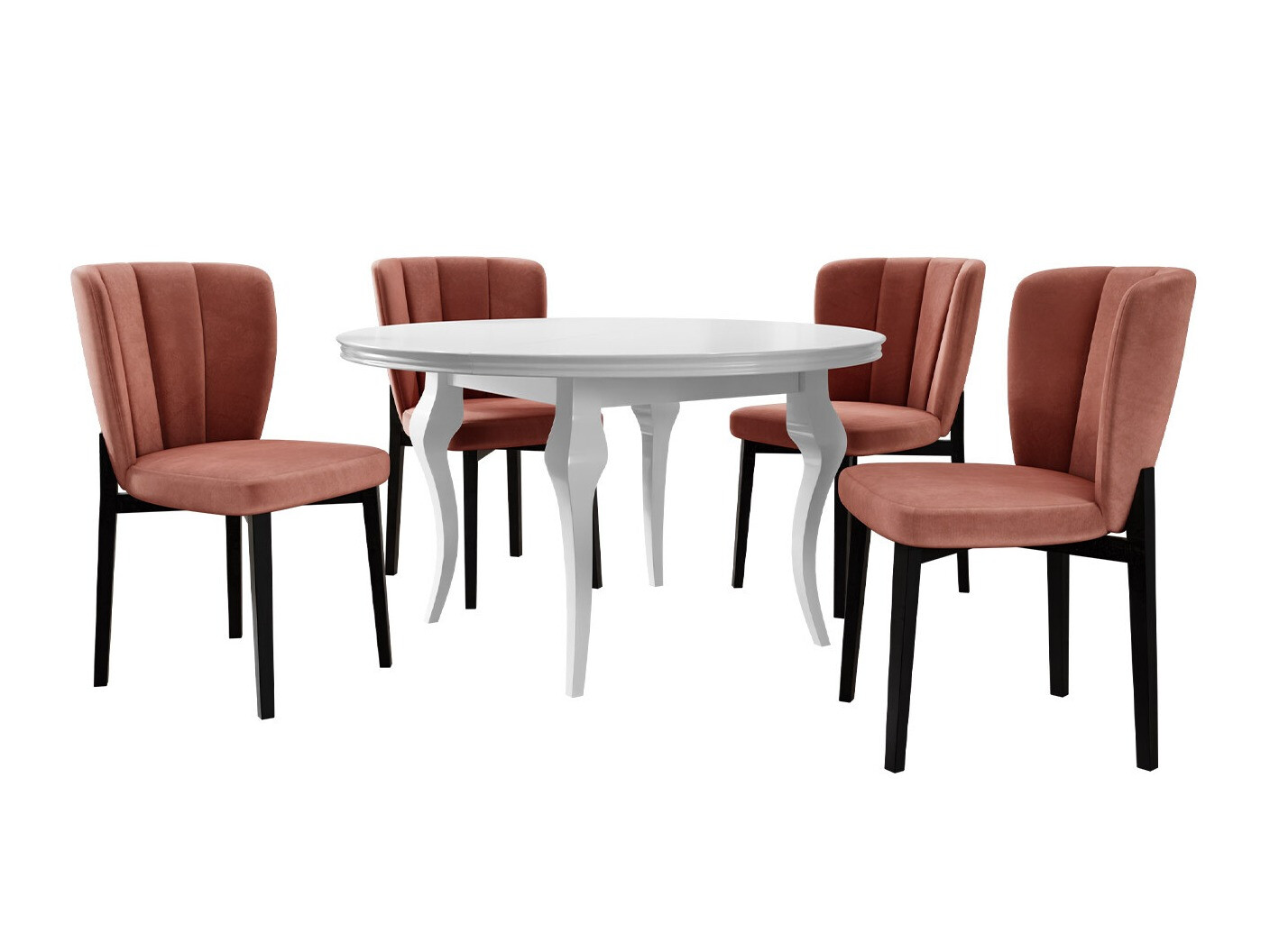 Маса и столове за трапезария Racine 141 (Magic Velvet 2258)