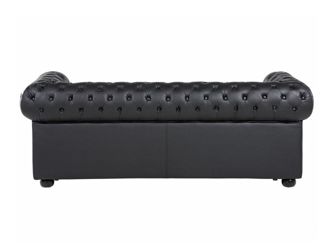 Chesterfield диван Berwyn 832 (Черен)