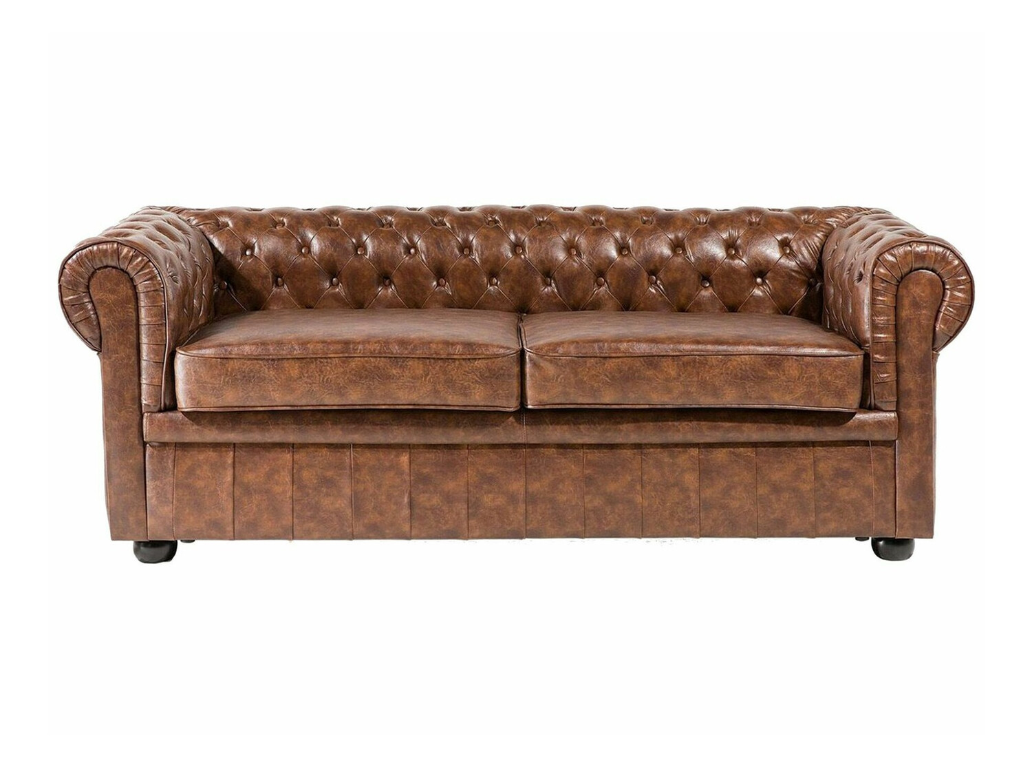 Chesterfield диван Berwyn 832 (Кафяв)