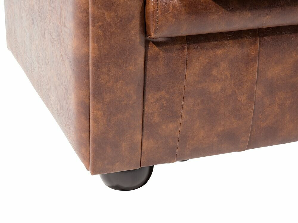 Chesterfield диван Berwyn 832 (Кафяв)