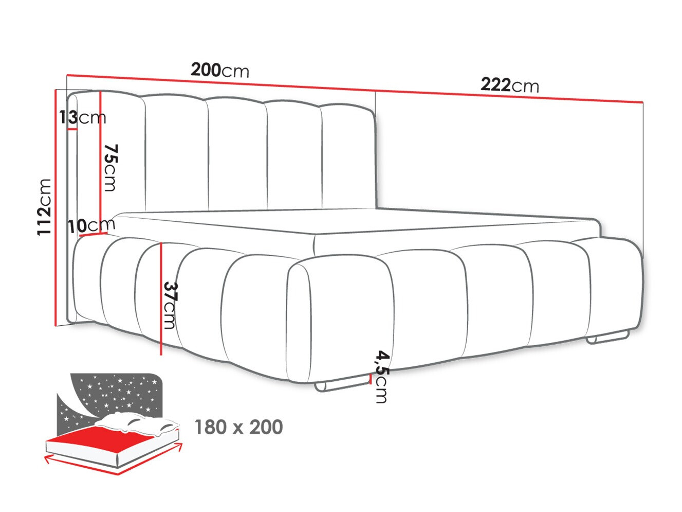 Легло TrendyNest Alceus I (Paros 01)
