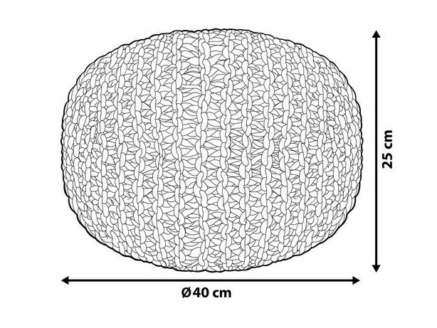 Табуретка Berwyn 831 (Сив)