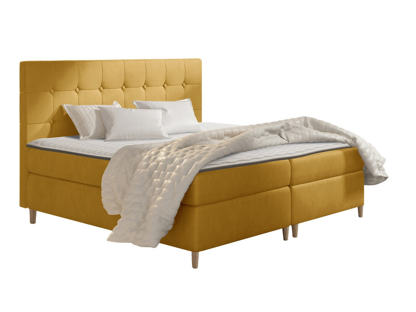 Континентално легло Caseus (Magic Velvet 2215)