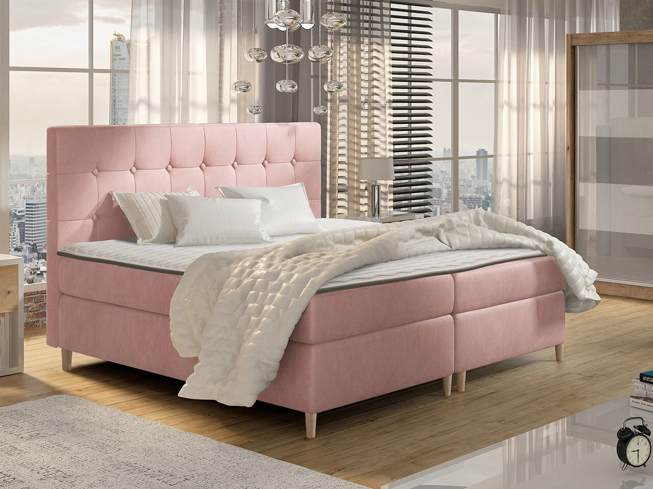 Континентално легло Caseus (Magic Velvet 2257)