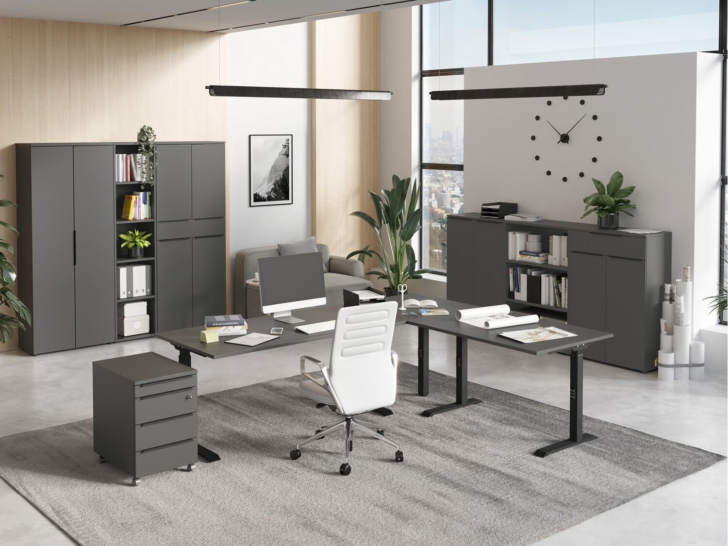 Офис бюро Feltoru 109 (Графит)