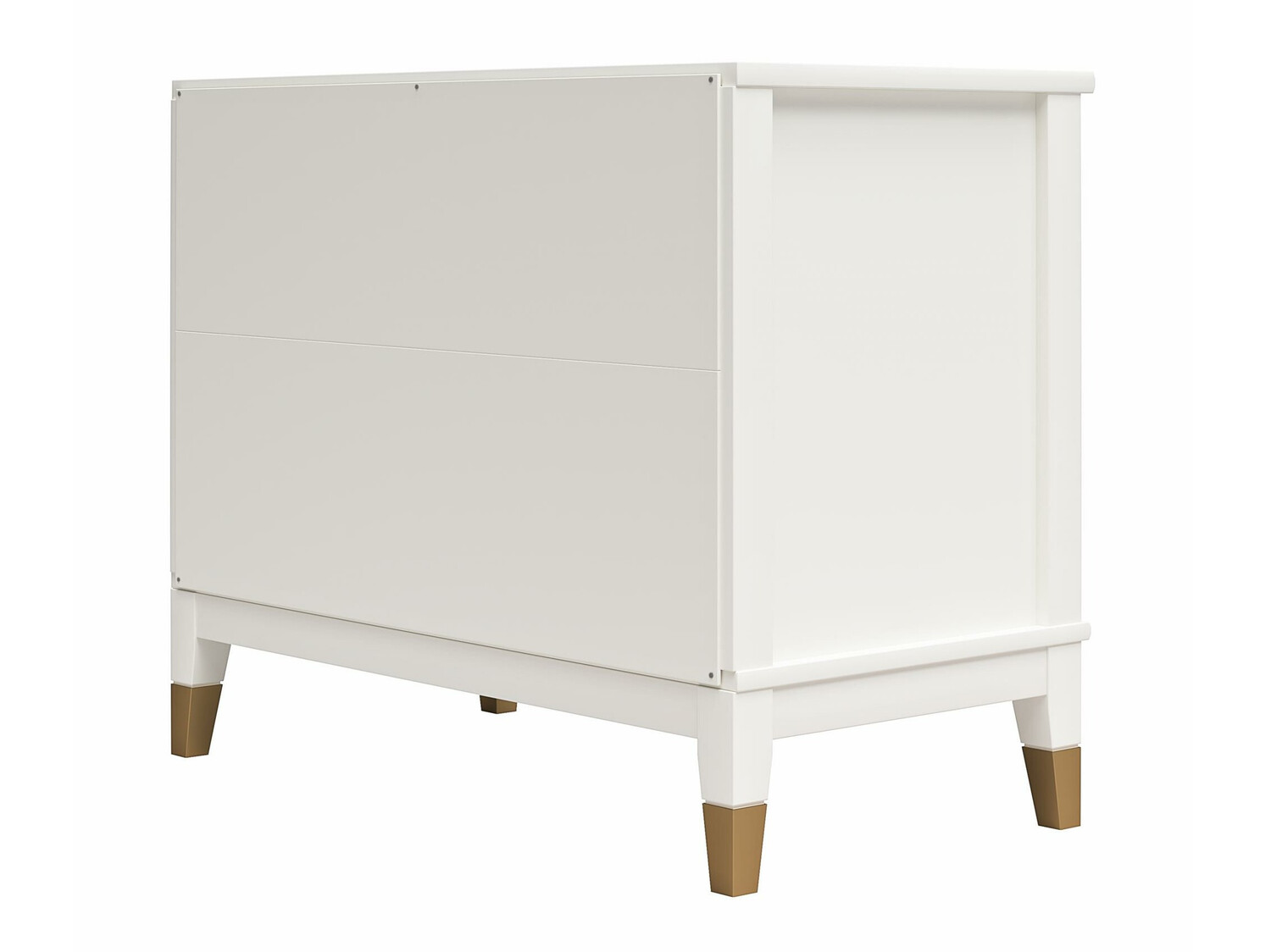 Нощно шкафче CosmoLiving by Cosmopolitan Belromu 107 (Бял)
