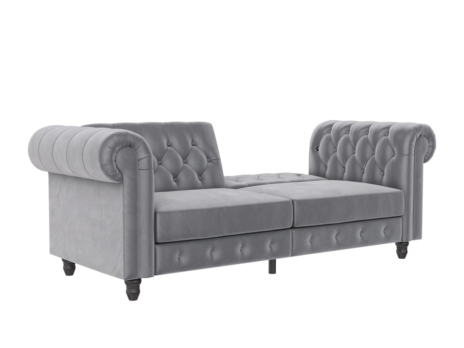 Разтегателен диван Denton 1190 (Светло сив)