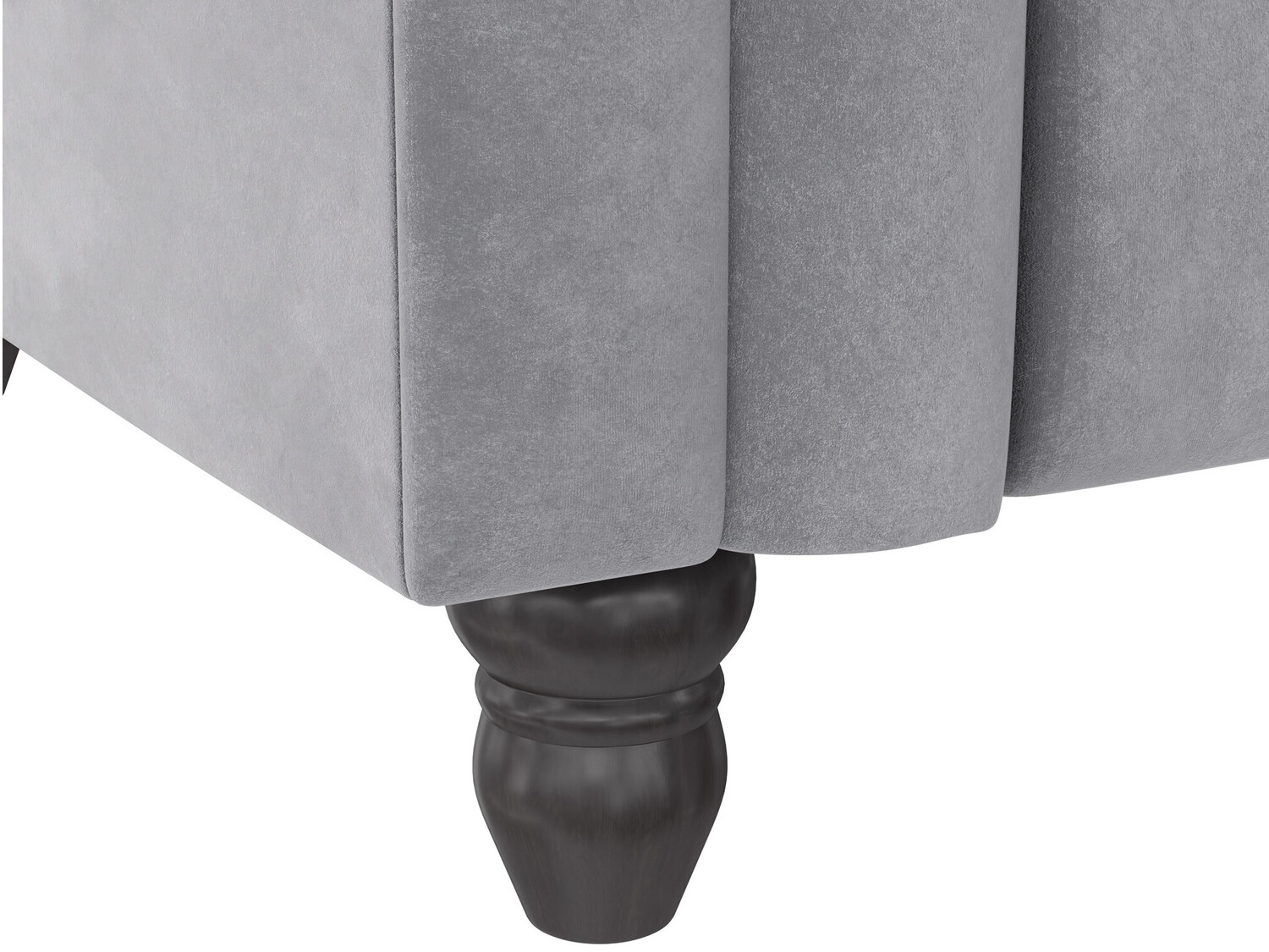 Разтегателен диван Denton 1190 (Светло сив)