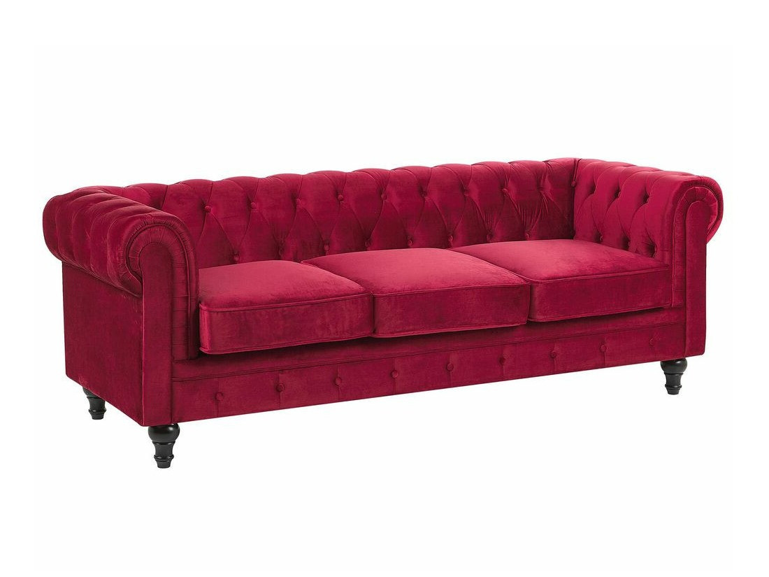 Chesterfield диван Cirdoro 101 (Червен)