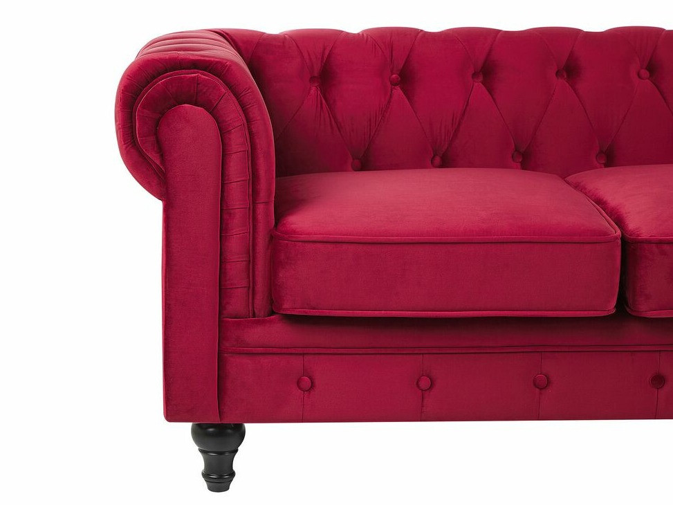 Chesterfield диван Cirdoro 101 (Червен)