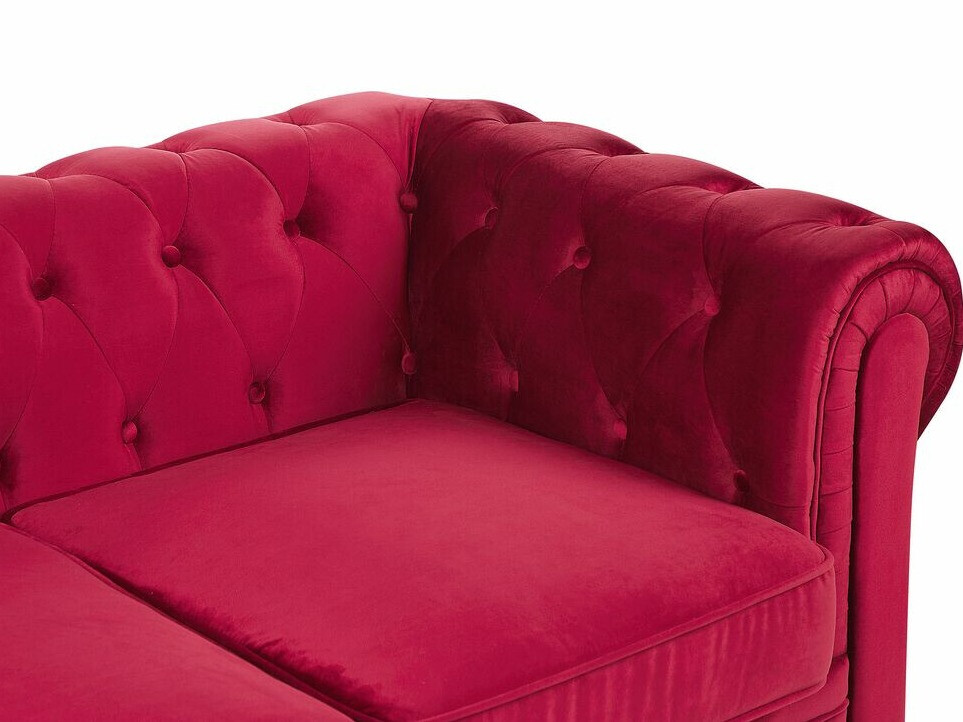 Chesterfield диван Cirdoro 101 (Червен)