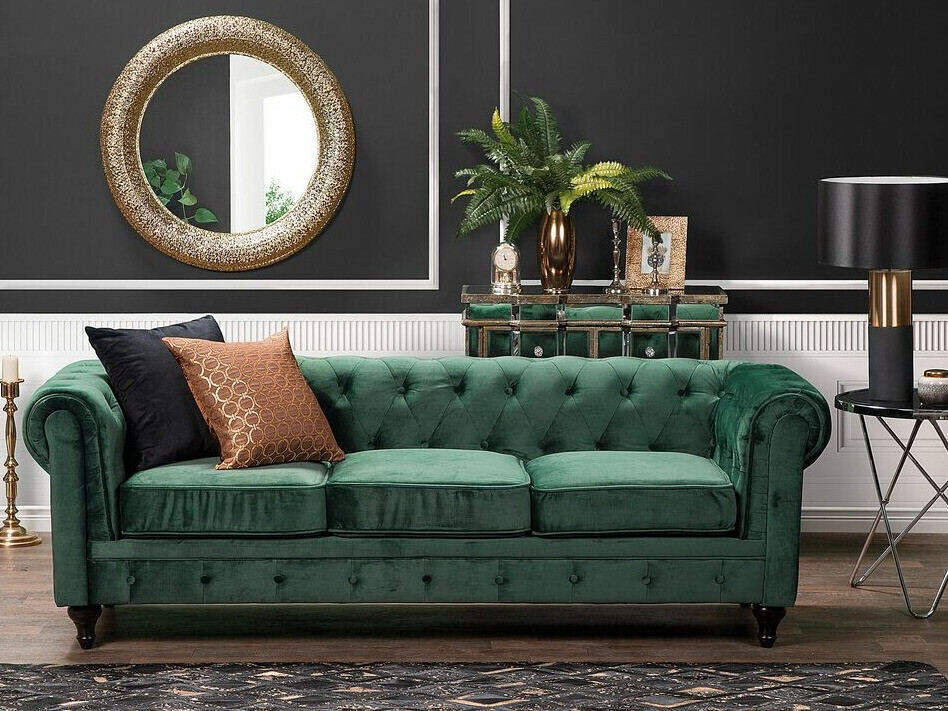 Chesterfield диван Cirdoro 101 (Зелен)