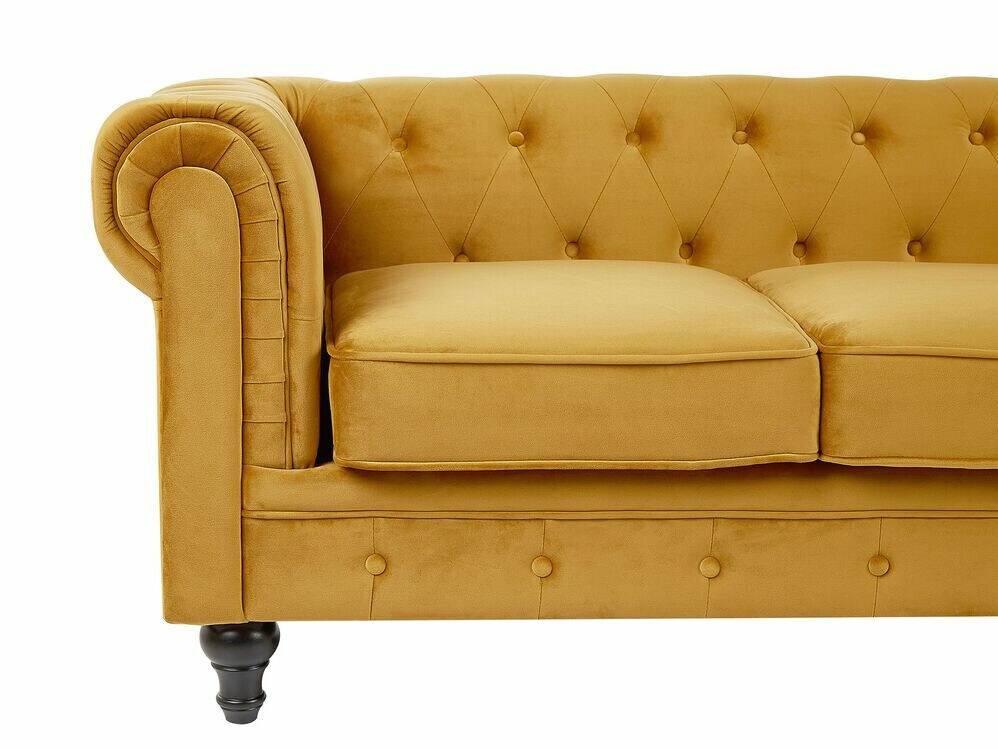 Chesterfield диван Cirdoro 101 (Жълт)