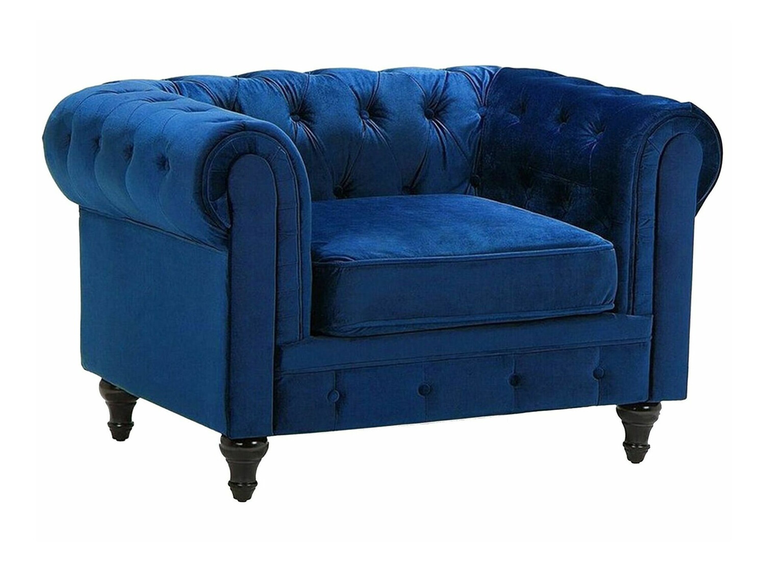 Chesterfield фотьойл Cirdoro 102 (Син)