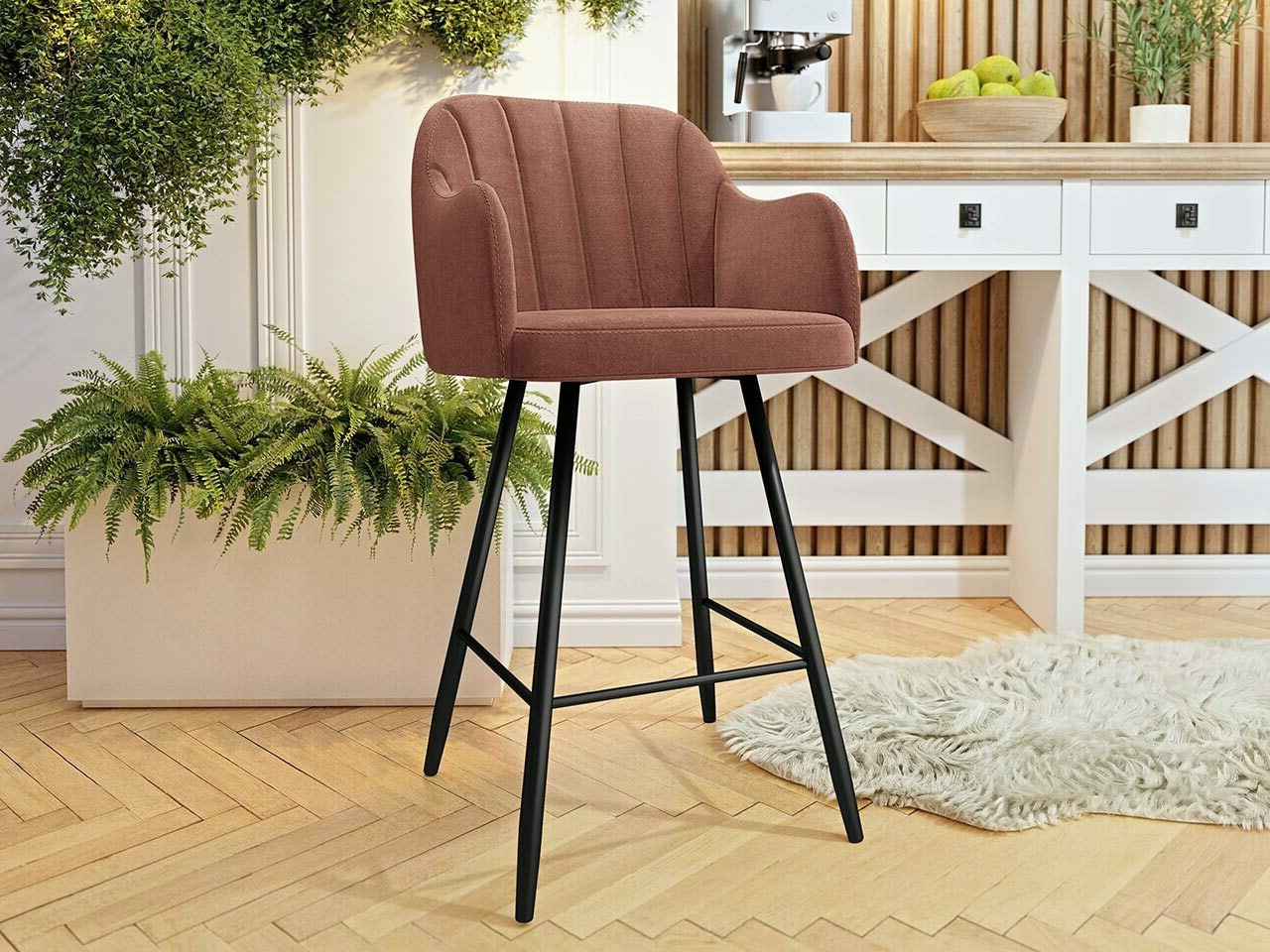 Бар стол Comfivo Anser I (Magic Velvet 2258)
