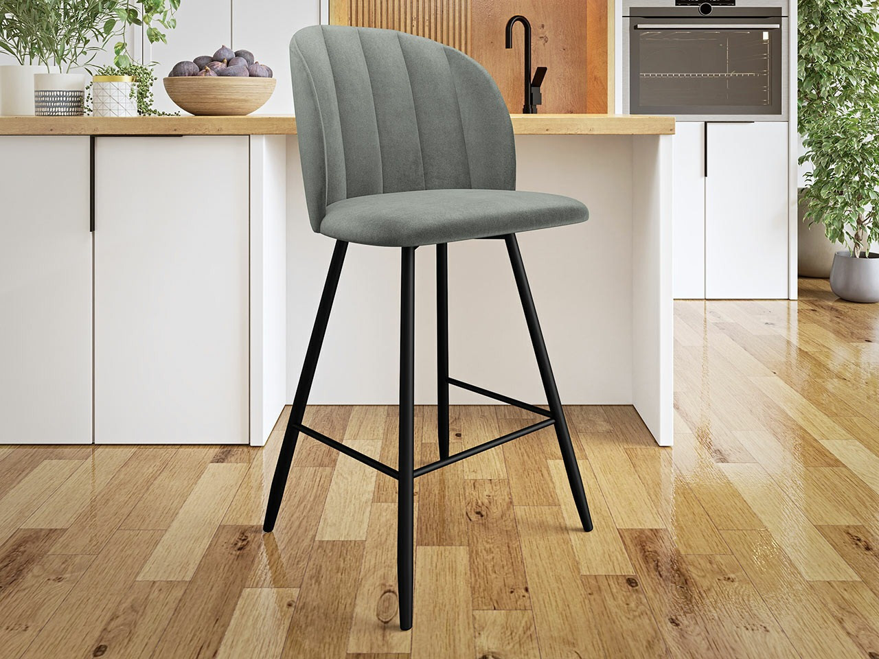 Бар стол Comfivo Anser II (Magic Velvet 2217)