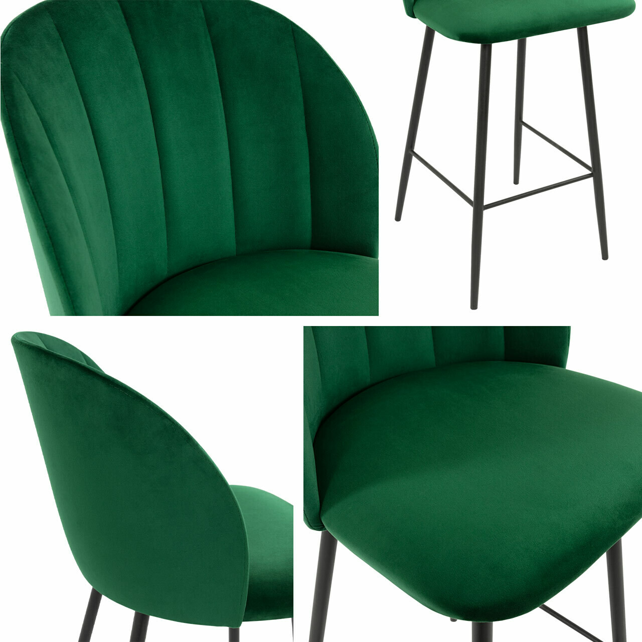 Бар стол Comfivo Anser II (Magic Velvet 2225)