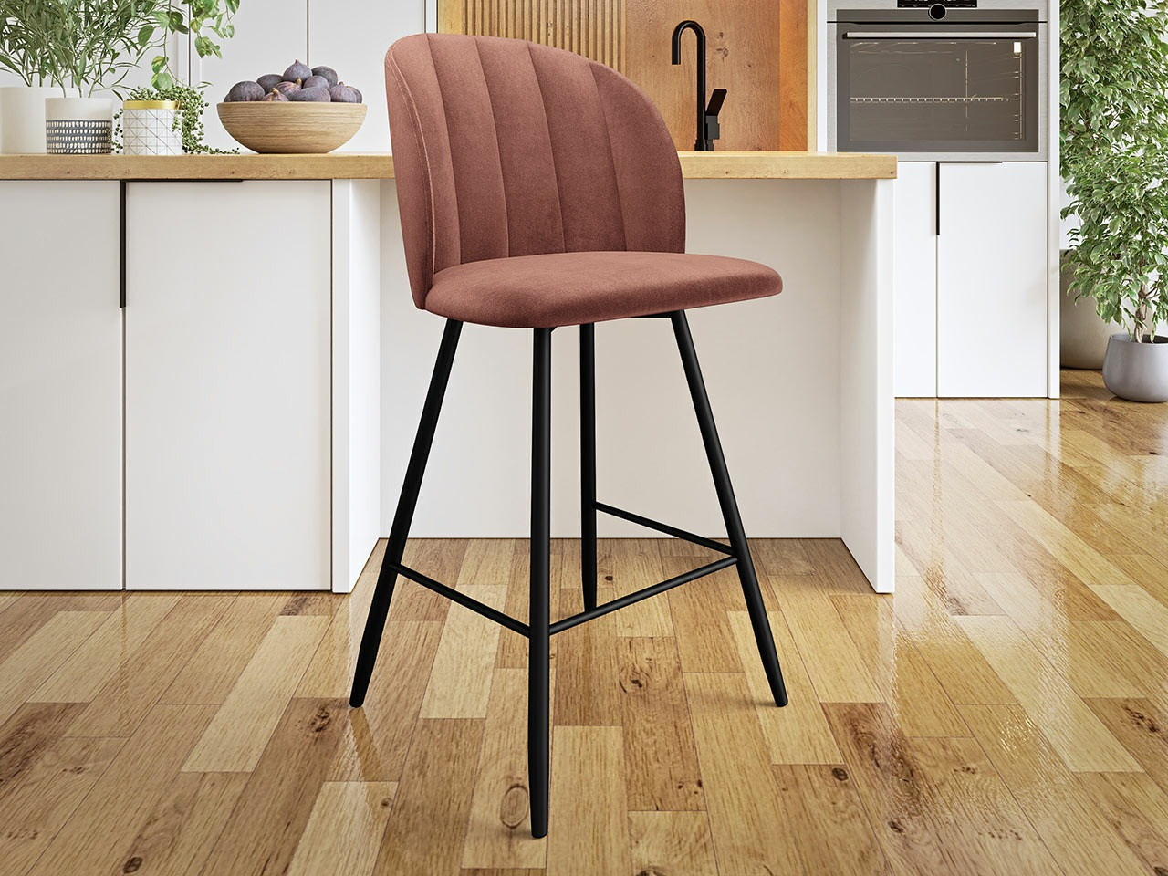 Бар стол Comfivo Anser II (Magic Velvet 2258)