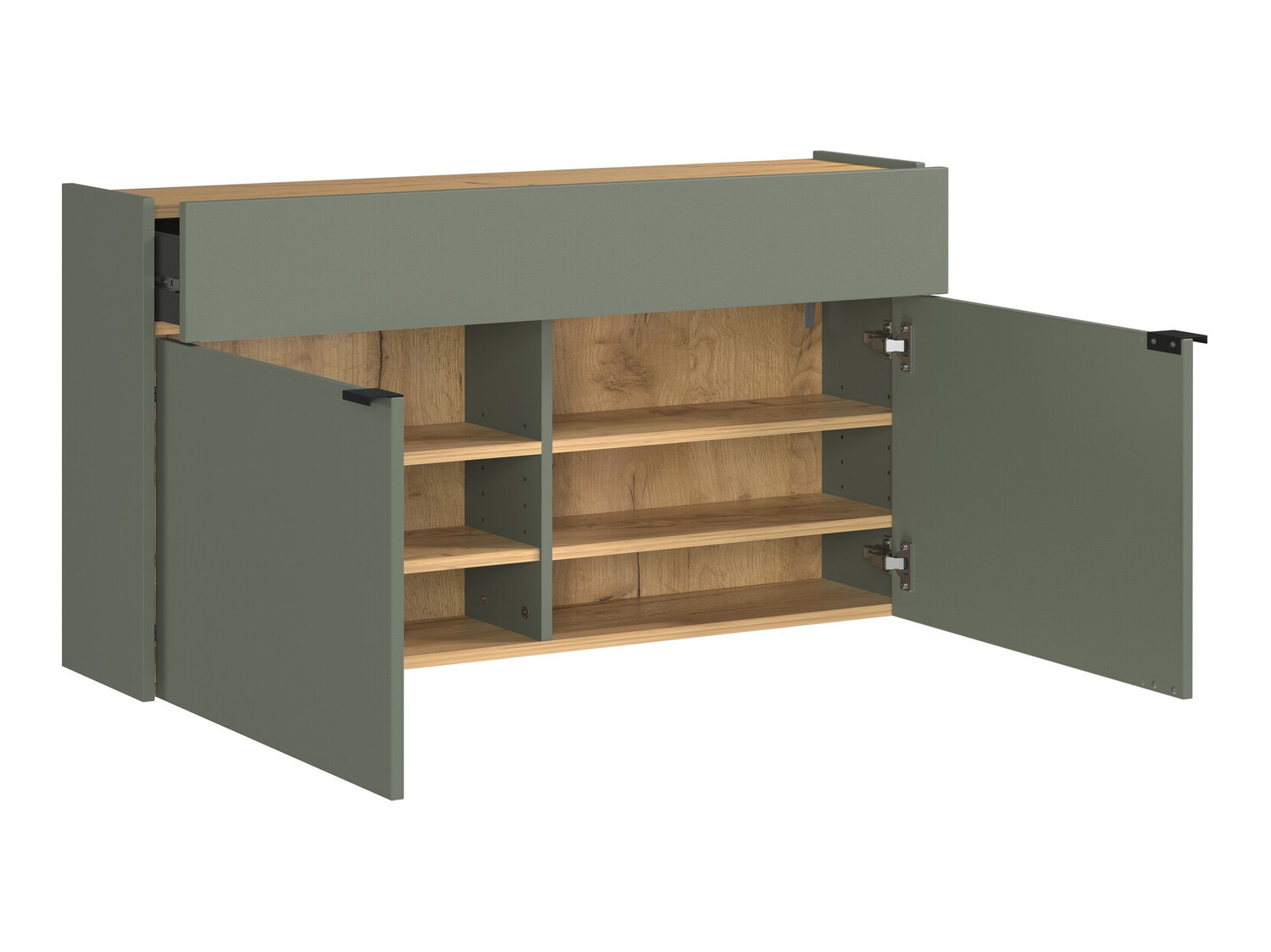 Комплект за антре Cirsale 106 (Пепеливо зелен + Navarra дъб)